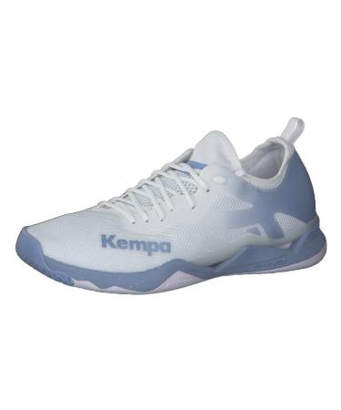 Kempa Wing Lite 2.0 Women Women Sneaker Running Shoes Sport Shoes Turn Shoes Handball Jogging Outdoor Leisure Shoes - light and breathable - White/Lake Blue