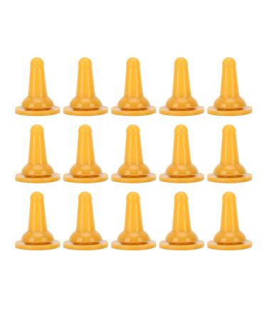 Cikonielf 15pcs rearing bottle nipple pet bottles replacement nipple small dog puppy cat milk milk bottles nipple for puppies cats rabbits