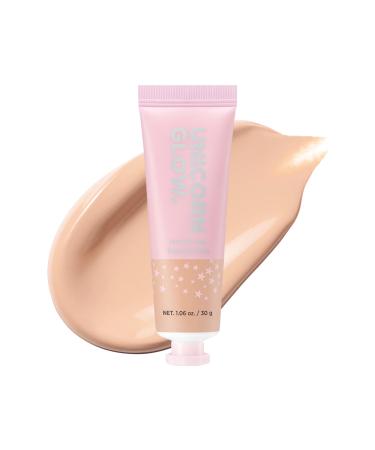 UNICORN GLOW HYDRATING FOUNDATION #4 BUFF Collagen Serum + Hyaluronic Acid + Ceramide 04 BUFF