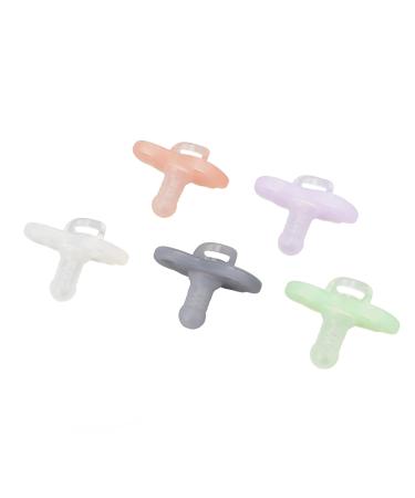 Buy Silicone Pacifier 5 Pack - Emotions Relief Bite-Resistant Washable for Toddlers - International Shipping Available - Buy Online on SooperMarket.com