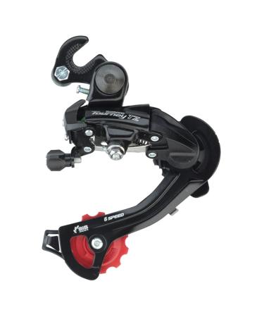 SHIMANO Tourney TZ500 6/7-Speed Long Cage Rear Derailleur with Frame Hanger