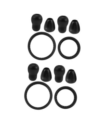 Gatuida 4 Sets Stethoscope Accessories Diaphragm for Stethoscope Pediatric Diaphragm Replacement Stethoscope Replacement Parts Stethoscope Spare Parts Stethoscope Kit Stethoscope Diaphragm