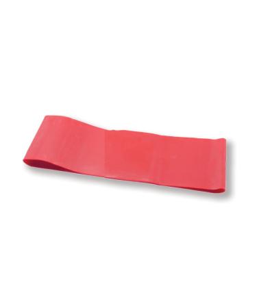 Cando 10-5252 Red Exercise Band Loop Light Resistance 10" Length