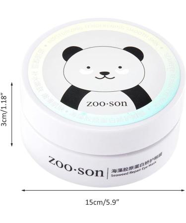 Rben 60 Pieces Under Eye Gel Treatment Pads - Natural Care for Dark Circles & Swelling | Refreshing Eye Care Stickers - Buy Online on SooperMarket.com