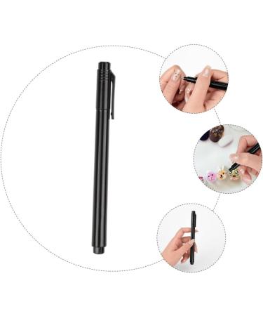 minkissy Nail Art Pen Nail Set Tool Black Nail Accessories Nail Art Design Tools Good Pens for Line Art Fine Line Art Pens Manicure Pen Nail Art Decor Pen Nail Salon Pen Body 1pc - Buy Online on SooperMarket.com