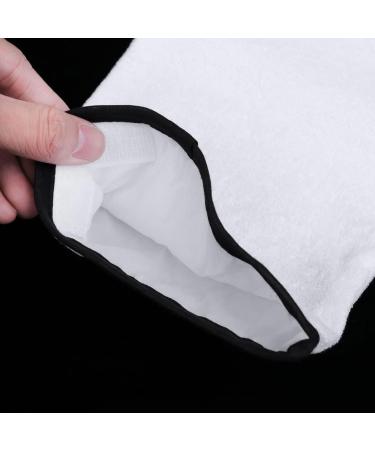 Healeved 3 Pairs was Bath Hand Cover Hand Gloves Hot Wax Bags Paraffin Wax Hand Cover Wax Gloves Wax Bath for Hands Moisturizer Gloves Heart Bun for Hair White Liner Work Insulation - Buy Online on SooperMarket.com