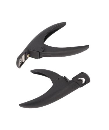 False Nail Tip Clippers Nail Tip Cutter Professional Manicure Adjustable for Round Nails (Narooteeqxzsu3top-11)