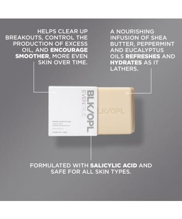 Black Opal Blemish Bar Soap - 4 Ounce | Clear Skin & Radiant Glow | International Shipping Available - Buy Online on SooperMarket.com