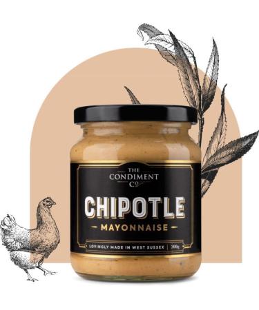 The Condiment Co Mayonnaise Pick N Mix - Choose From 6 Flavours | Chipotle Classic Garlic Hot Chilli Lemon Vegan - Lovingly Made In West Sussex - Pack of 2 x 300g - Buy Online on SooperMarket.com