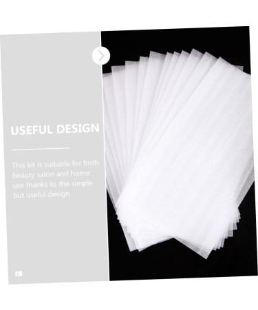 150 Sheets Pearl Cotton Highlighter Hair Foils for Coloring Hair Bleach and Developer Hair Coloring Paper Coloring Board Hair Color Paper Strips Shims Foam Clothing Set The Bubble 41.2x14.8cmx3pcs Whitex3pcs - Buy Online on SooperMarket.com