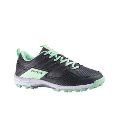 GRAYS Flash 3.0 Junior Hockey Shoe Anthracite/Mint New for 2023/24