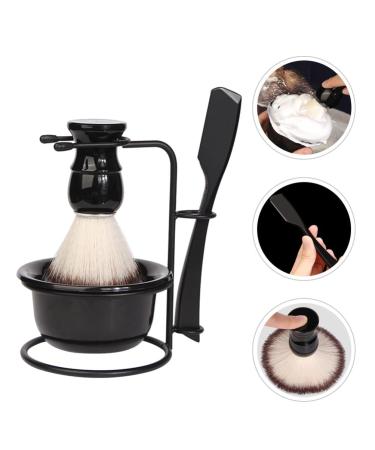 FOMIYES 3-in-1 Cleaning Brush Shaving Kit for Men - Shaving Brush Bowl Razor & Holder - Premium Male Grooming Set - Buy Online on SooperMarket.com