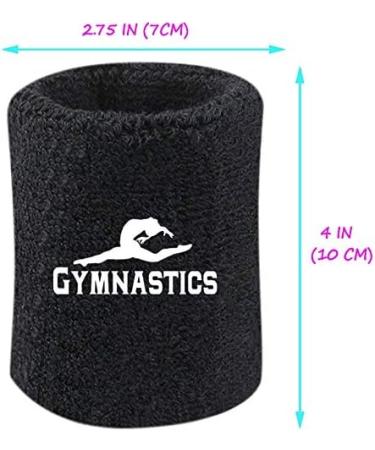 Gymnastics Wristbands Sweatband for Grips - 4 x 2.75 (1 Pair) | High-Quality Sweatbands for Enhanced Grip - Buy Online on SooperMarket.com