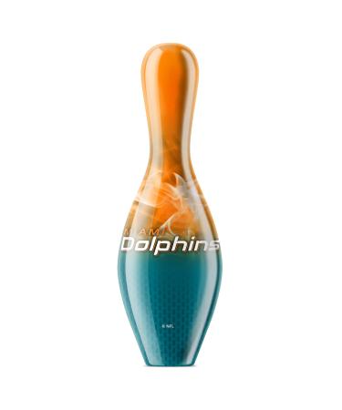 KR Strikeforce Bowling Officially Licensed NFL Regulation Bowling Pin Available in Multiple NFL Teams Miami Dolphins