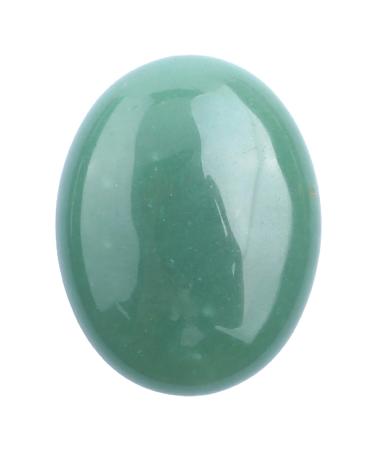 YOXIER Healing Crystals Natural Palm Gemstones Calming Effects Energy Balancing Stress Relief Anxiety Inspirational Gifts Cheer Up Gift for Women & Men Green