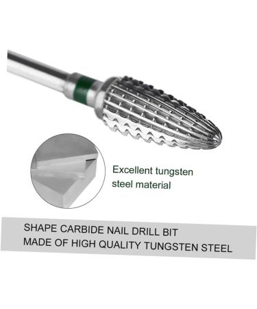 FOMIYES Manicure Tools Nail File Drill Bit Tools Nail Art Supplies Nail Art Accessories Nail Art Tools Nail Grinding Head Flame Type - Buy Online on SooperMarket.com