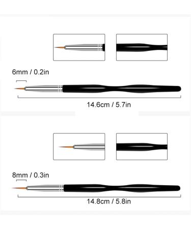 Nail Art Painting Pen Carving Pen And Nail Polish Lovers Painting Line Drawing Nail Polish Tool Nail Art Pen Portable Professional Gel Nail Art Painting - Buy Online on SooperMarket.com