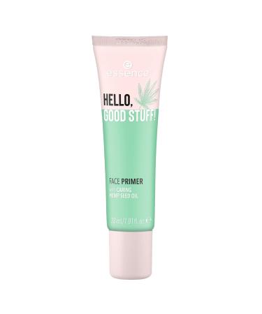 Essence Hello Good Stuff!Face primer transparent moisturizing nourishing primer vegan without parabens without microplastic particles nanoparticles free 1 Pack (30ml)