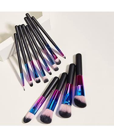 yilin Makeup Brushes Set Powder Blush Eyeshadow Concealer Eye Make Up Brush Cosmetics for Make Up Tools Black Colorful L - Buy Online on SooperMarket.com
