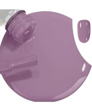 Purple Nail Polish Nail Varnish Lilac Lavender Violets Pale Purple Quick Dry Natural Long Lasting No Need Baking Nail Polish for Christmas DIY Nail Art - Buy Online on SooperMarket.com