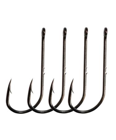 50-100pcs/ Pack Bait Holder Hooks 2 Barbs Fishing Hooks 1/0-100pcs