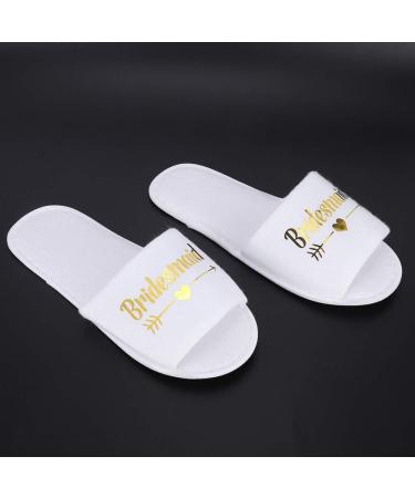 Buy Alvinlite Disposable House Shoes - 5 Pairs of Bulk Slippers for Hotels Weddings & Parties - Comfortable & Stylish Footwear - Buy Online on SooperMarket.com