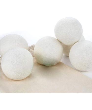 Wool Dryer Balls - Sheep 2 / 4-Pack Premium Tumble Dryer Balls Reusable Natural Fabric Softener 6cm for for Laundry UK Laundry Balls for Washing Machine 2pc - Buy Online on SooperMarket.com