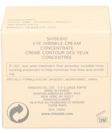 SHISEIDO -Concentrate eye wrinkle cream 15 ml - Buy Online on SooperMarket.com