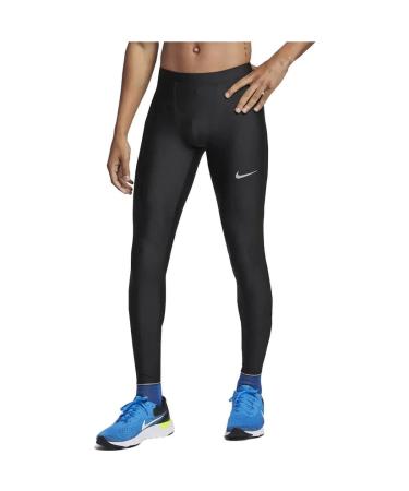 Nike Men's Power Running Dri-Fit Leggings Black Large