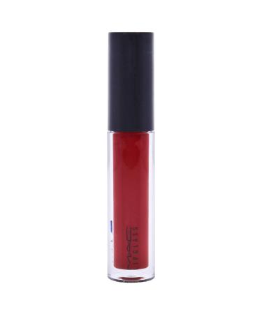 MAC Lipglass Ruby Woo - Long-Lasting Red Lip Gloss | 1 Count - Buy Online on SooperMarket.com