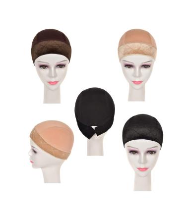 Lenaqueen Wig Grip Cap - Adjustable Velvet Cap for Lace Front Wigs - Light Brown - Buy Online on SooperMarket.com