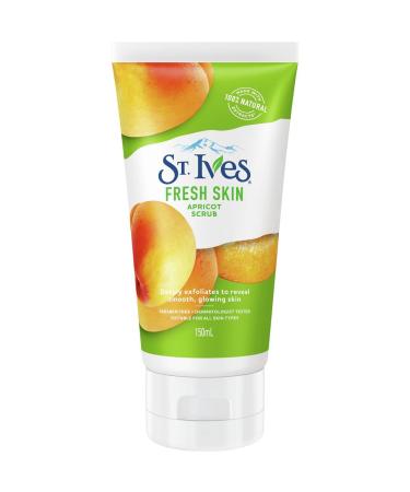 St. Ives Invigorating Apricot Facial Scrub 150ml Pack of 3 150 ml (Pack of 3)