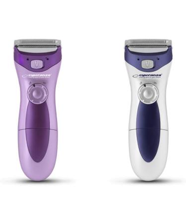 Esperanza EBG003B Lady Shaver - Stylish Blue Women's Shaver | International Shipping Available - Buy Online on SooperMarket.com