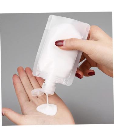 minkissy 1 Set Flap Lotion Bag Shampoo Container Portable Spout Pouch Travel Size Container Travel Toiletries Travel Pouches for Toiletries Liquid Square The Pet Clamshell Dispenser - Buy Online on SooperMarket.com