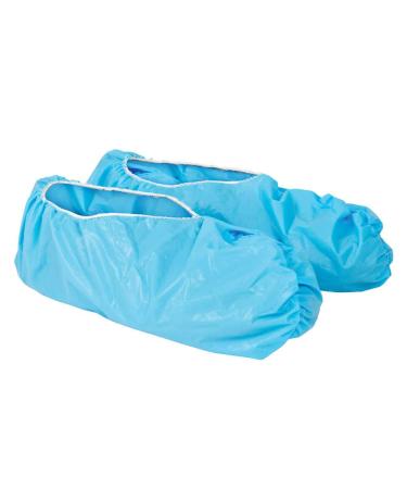 Kleenguard A20 Breathable Particle Protection Shoe Covers (66857) Seamless Elastic Sole Cleanroom Packaging XL / 2XL Light Blue 300 Each / Case