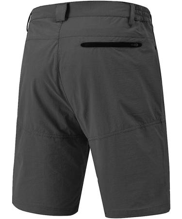 Rdruko Men's Quick Dry Cargo Shorts - Dark Grey, 36 - Buy Online on SooperMarket.com