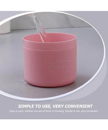 6pcs Makeup Cups Soap Whip Bubbling Foaming Tool Facial Making Using Device Maker Foamer Bottles Bathroom Foam Former Bubble Manual Dispenser Travel Pink Cup Empty Chic - Buy Online on SooperMarket.com