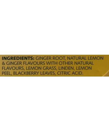 Twinings of London Lemon & Ginger Herbal Tea Bags - 25 Count (Pack of 1) - Buy Online on SooperMarket.com