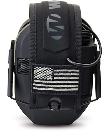 Walkers Razor Slim Electronic Muff - Black Patriot - Noise Reduction Ear Protection - Buy Online on SooperMarket.com