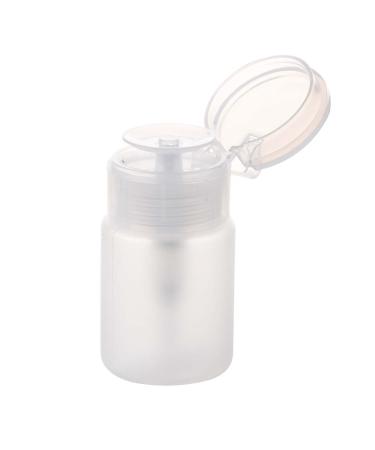 MRNHA 70ml Nail Art Makeup Polish Plastic Pump Dispenser Bottle Remover
