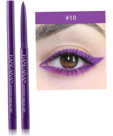 Colourful Eyeliners Matte Eyeliner Pencil Long Lasting Waterproof Makeup Cosmetics 12PCS eyeliner - Buy Online on SooperMarket.com