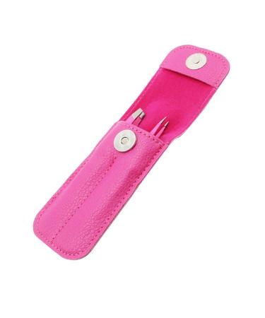 FEITA Professional Stainless Steel Eyebrow Tweezer Set - Slant & Pointed Precision Tweezers for Women - Facial Hair Removal Clip - Pink (2 Pcs) - Buy Online on SooperMarket.com