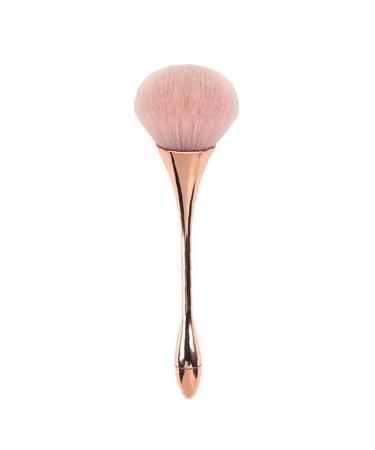 1pc Foundation Poeder Makeup Brush with Metal Handle Synthetic Foundation Powder Concealers Blending Professional Face Makeup Brush Beauty Tool
