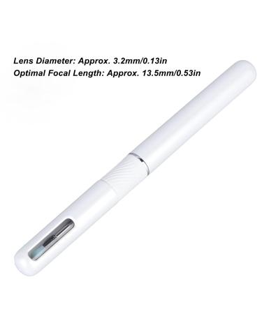 Smart Visible Ear Cleaner with 360 Degree Wide Angle 3.2mm Lens, LED Light, 10MP HD Camera, and 6 Gyroscopes for Effective Earwax Removal - White - Buy Online on SooperMarket.com