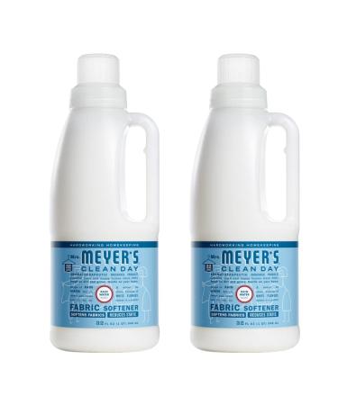 Mrs. Meyer s Clean Day Liquid Fabric Softener Rainwater Scent 32 Oz. (2 PACK)
