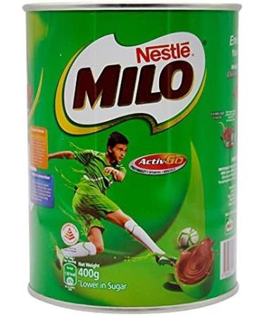 Milo Instant Malt Chocolate Drinking Powder Tin - 400g (Pack of 6) | Nourishing and Delicious Chocolate Malt Drink - Buy Online on SooperMarket.com