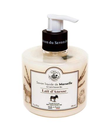 Liquid Soap 330 ml organic donkey milk - La Maison du Savon de Marseille