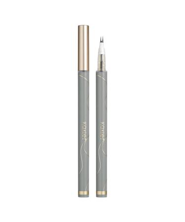 Double Tip Lower Eyelash Pencil Double Tip Waterproof Liquid Eyeliner Pen Super Slim Eye Liner Lower Lid Eyeliner Pencil Waterproof Anti-smudge Two-claw Bottom Lashes Pencil (101)