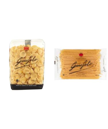 Garofalo Orecchiette Pasta 500 g & Fusilli Lunghi Dry Pasta 500g 1 + Fusilli Lunghi Dry Pasta 500g