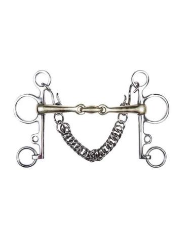 HKM Pelham Argentan 16 mm underbar 7 cm